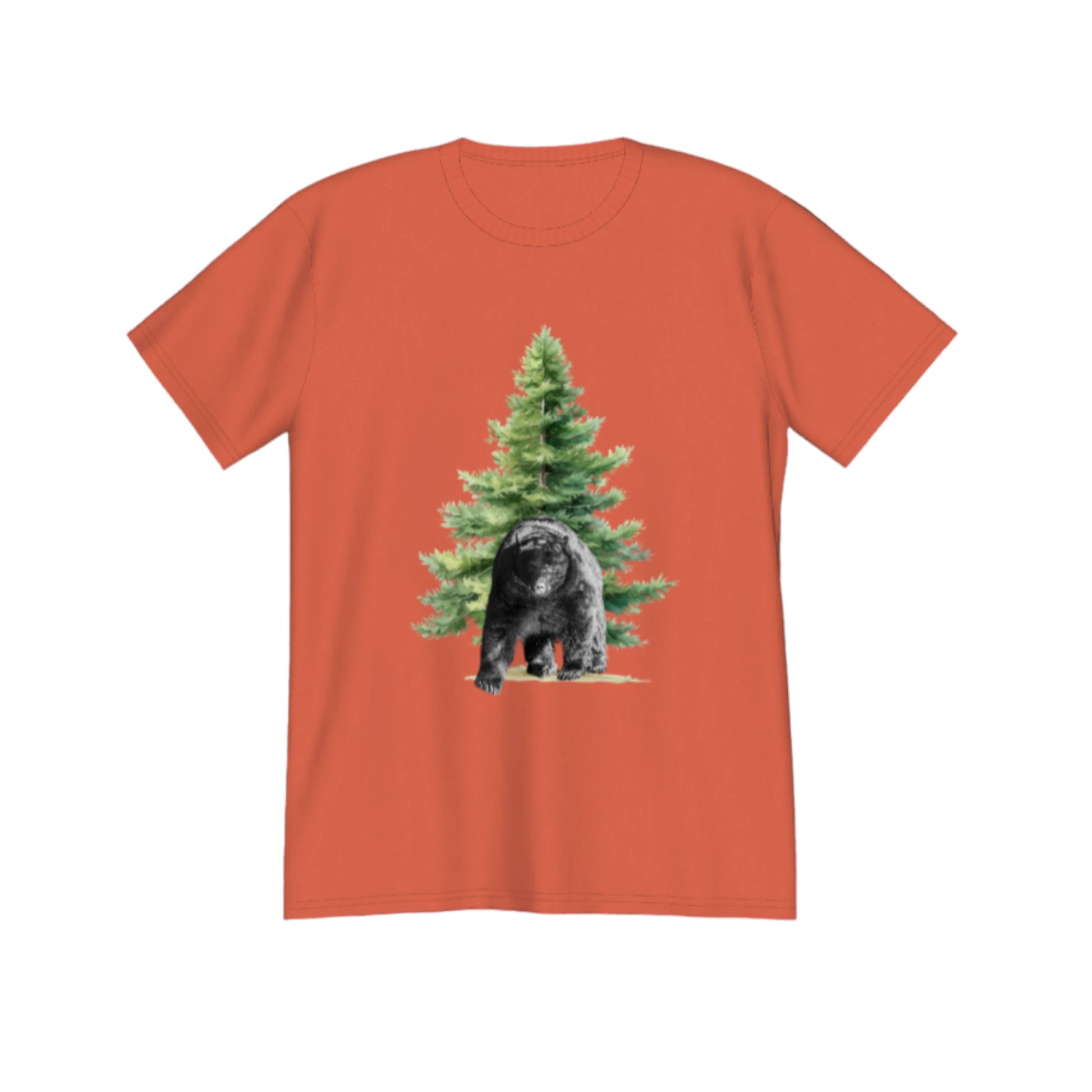 Observant Bear Premium Unisex t-shirt.  by van isle goddess dot coom