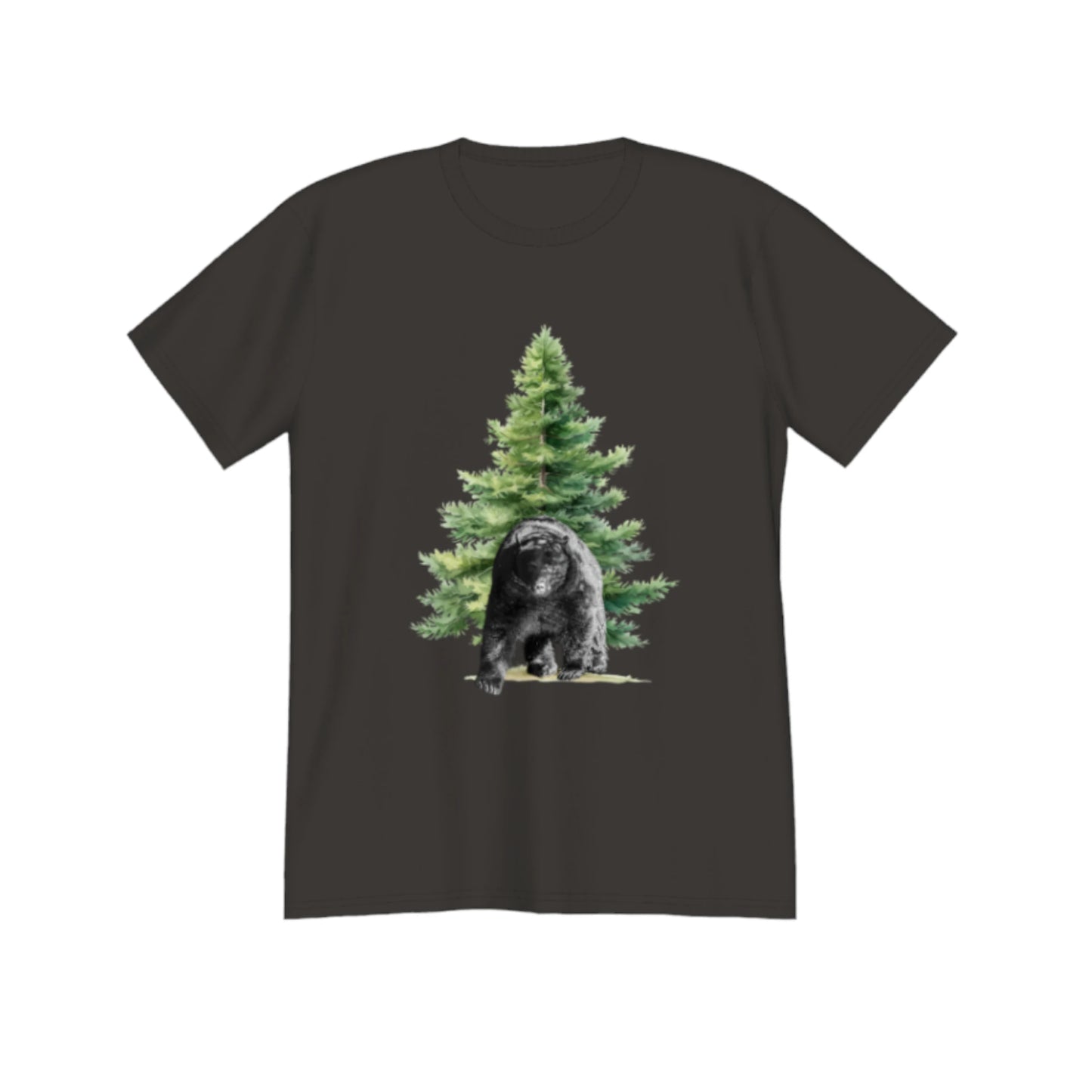 Observant Bear Premium Unisex t-shirt.  by van isle goddess dot coom