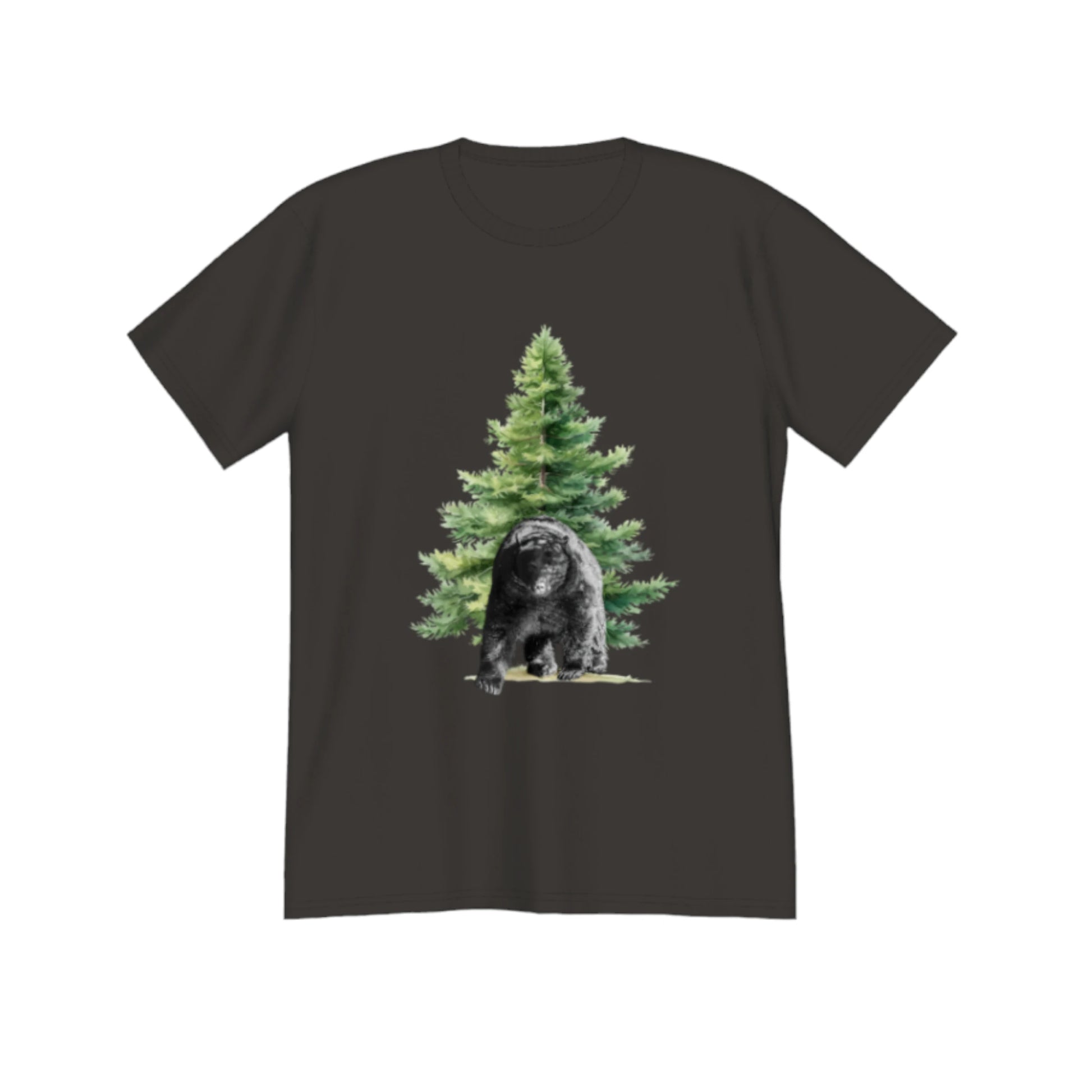 Observant Bear Premium Unisex t-shirt.  by van isle goddess dot coom