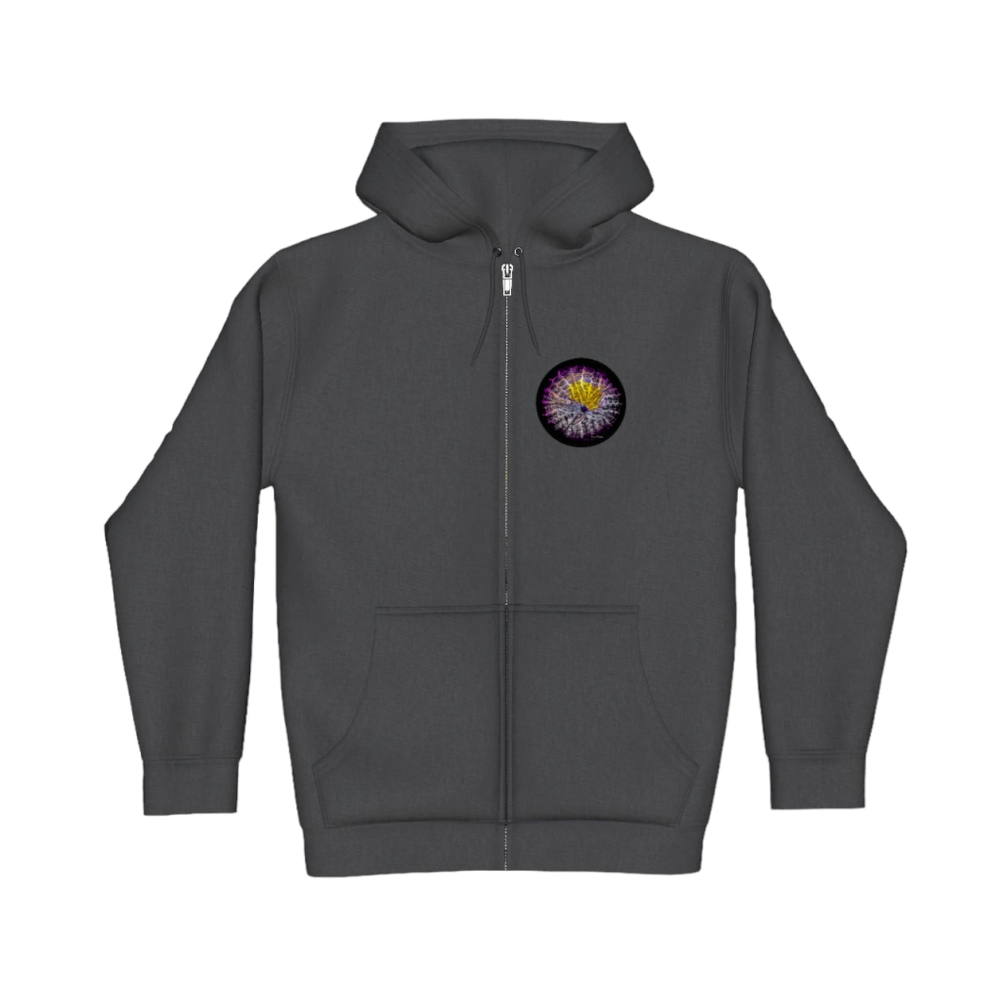 Spotlight Sand Dollar Premium Zipper Hoodie front
