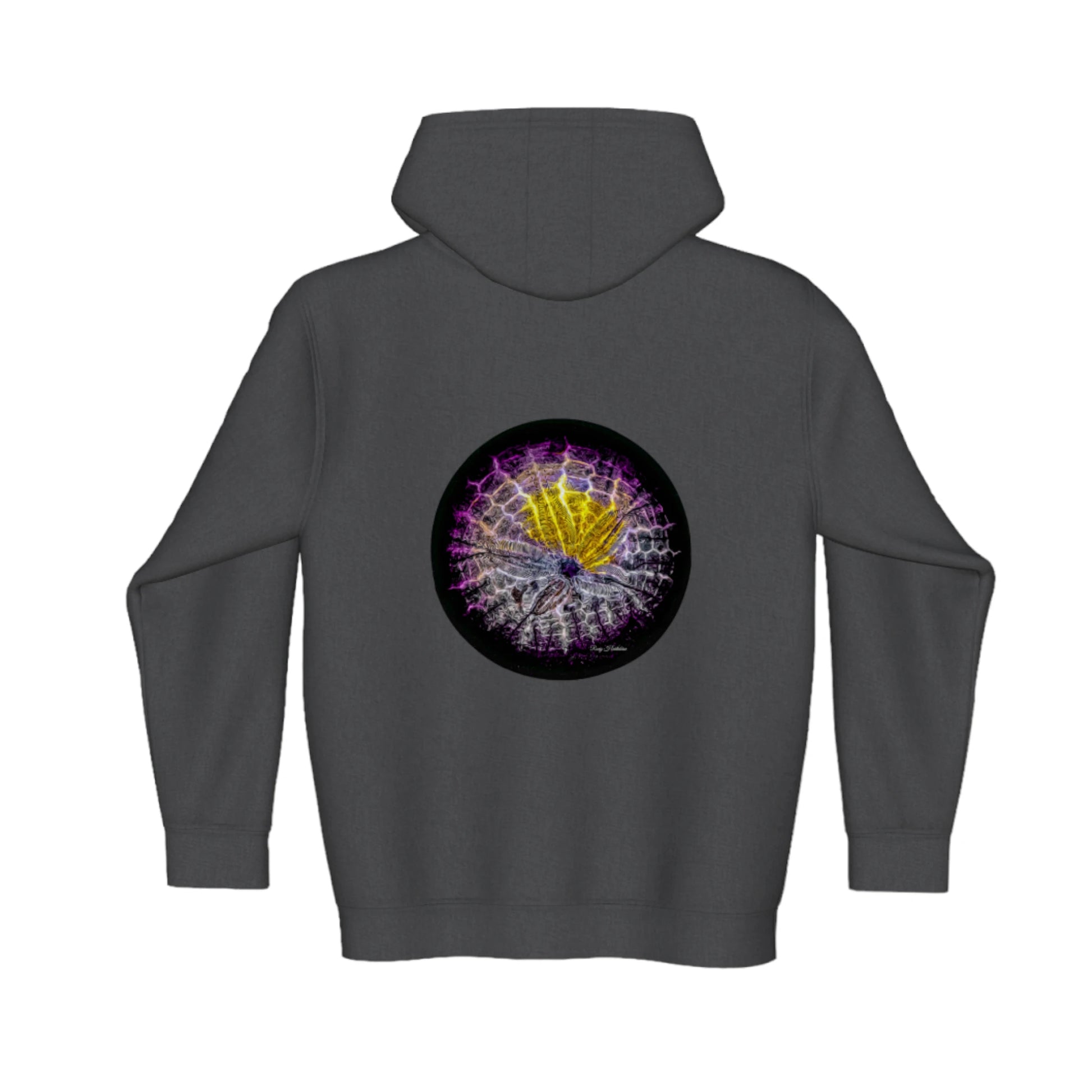 Spotlight Sand Dollar Premium Zipper Hoodie back