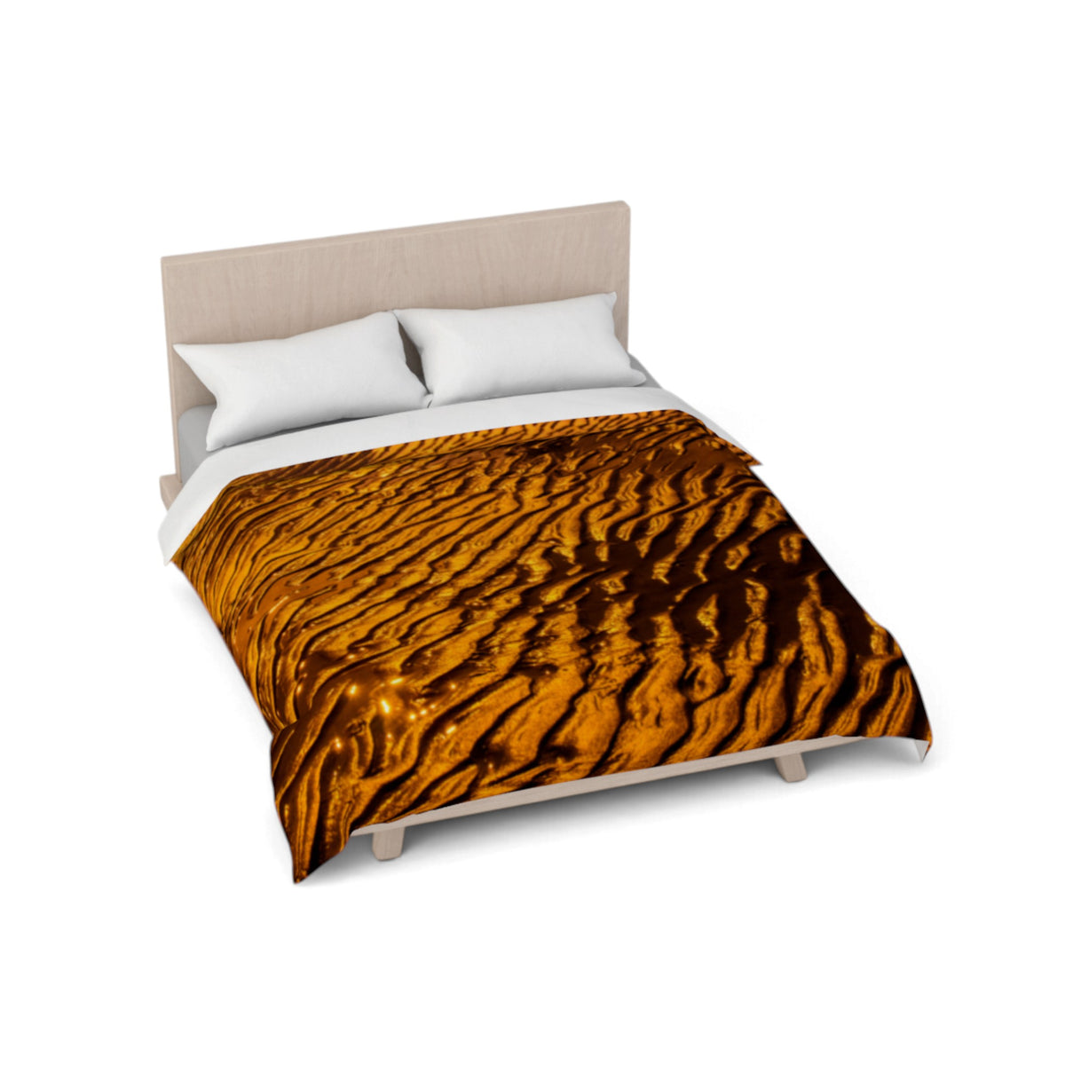 Golden Sand | Vancouver Island Cotton Duvet Cover