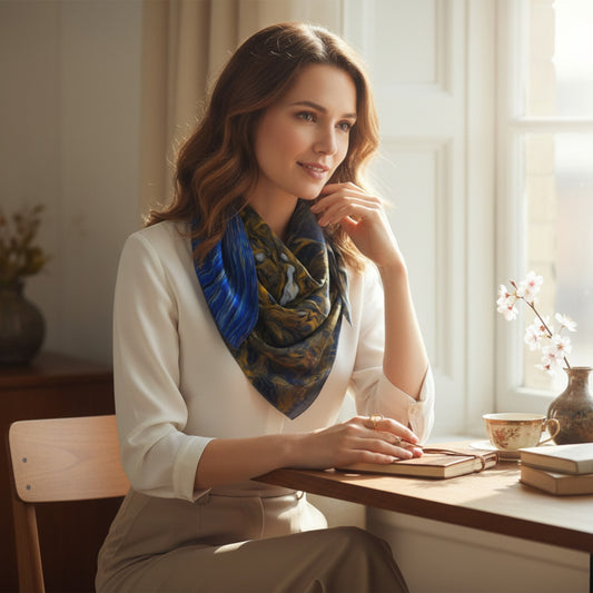 Ebb & Flow Square Scarf