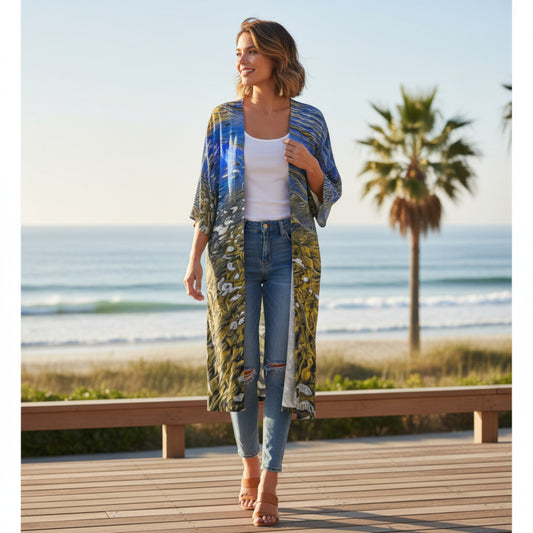 Ebb & Flow Long Sleeve Kimono