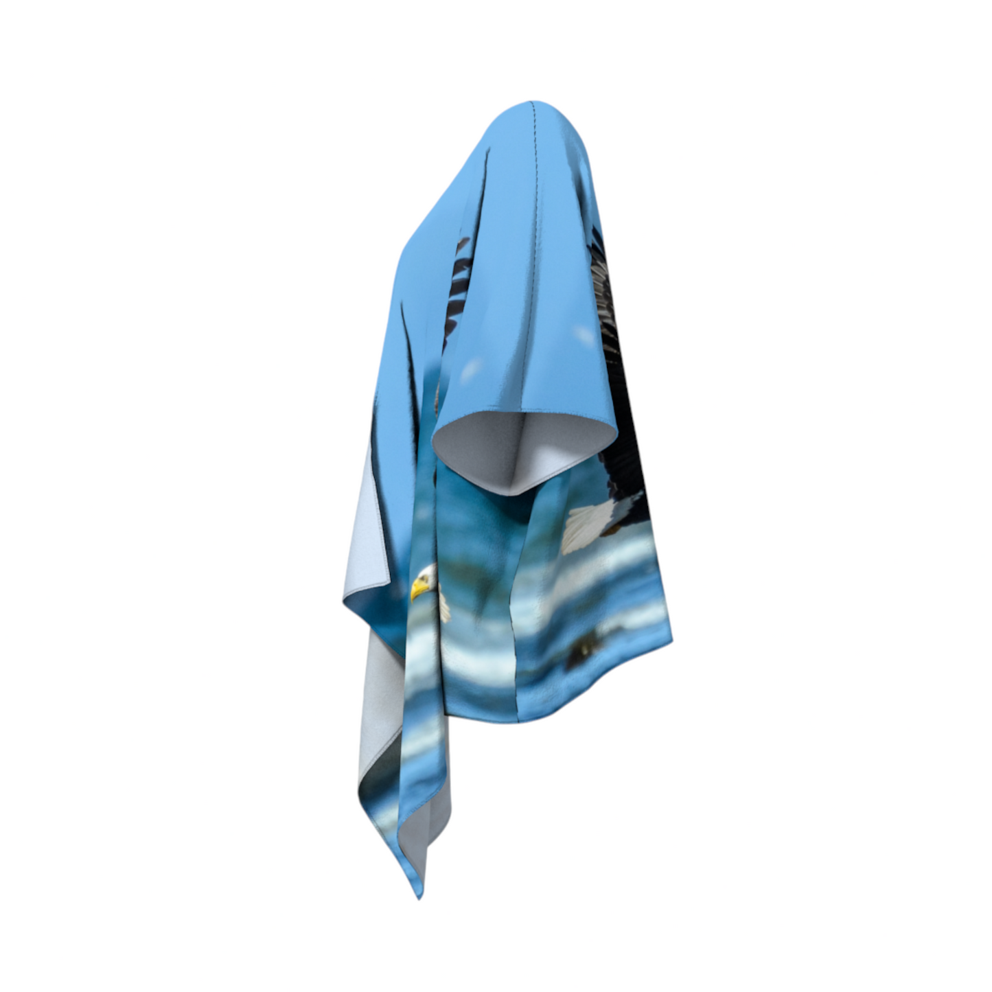 Fly Like An Eagle Draped Kimono