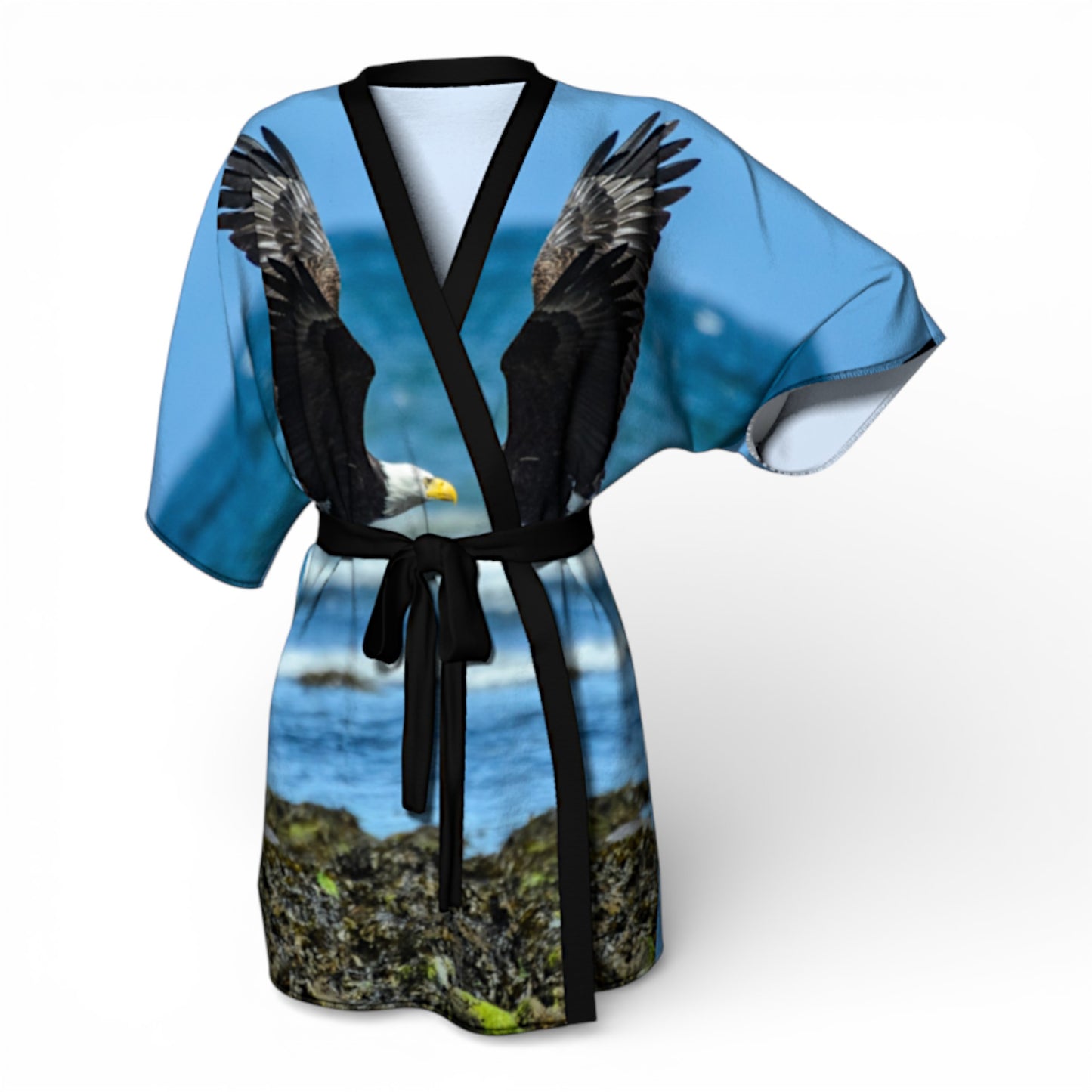 Fly Like An Eagle Kimono Robe