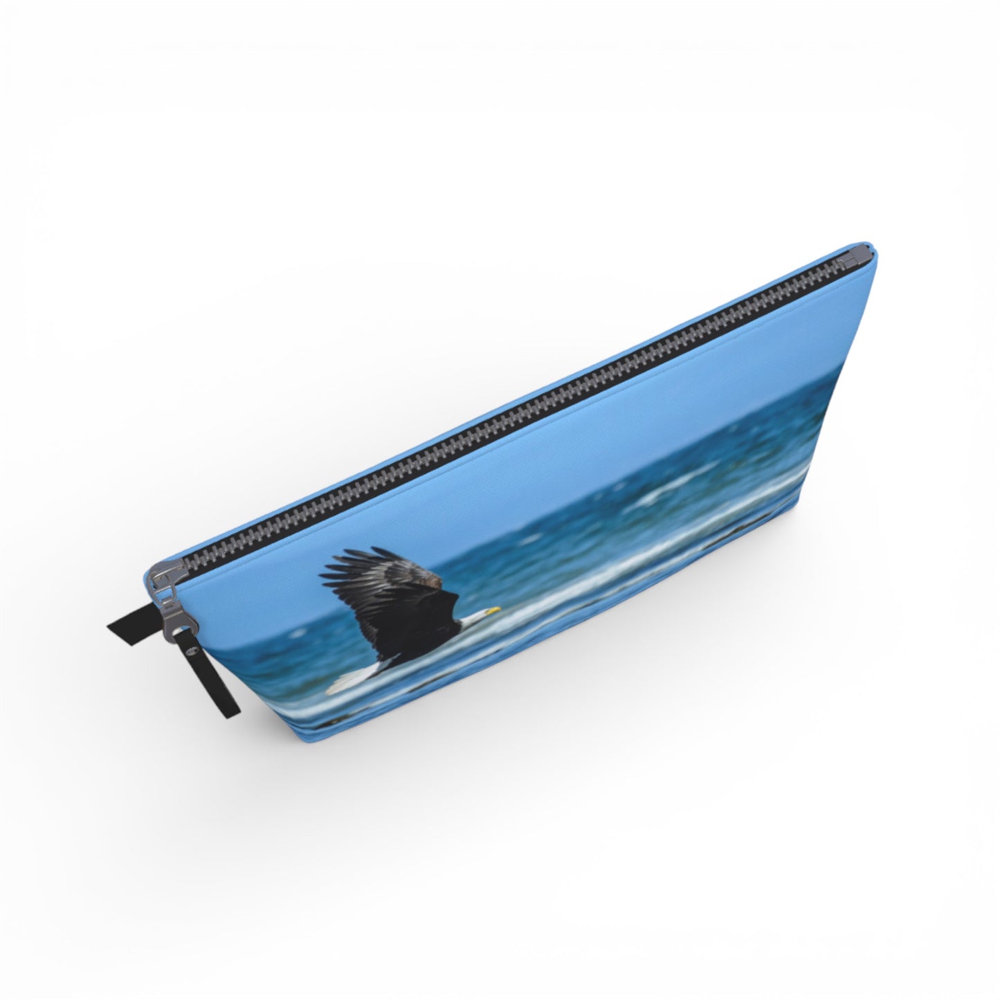 Fly Like An Eagle Makeup Travel Bag: Majestic Wildlife-Inspired Cosmetic Case