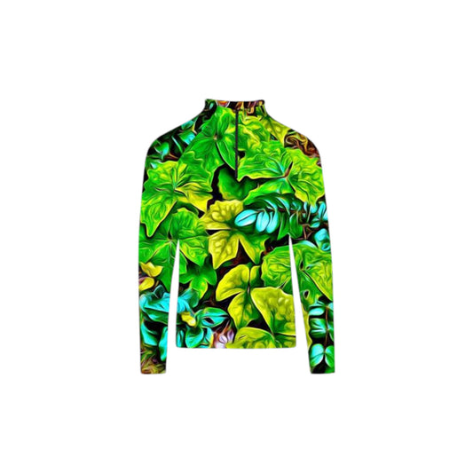 Forest Floor Cathedral Grove Men's Active Half Zip Long Sleeve Top