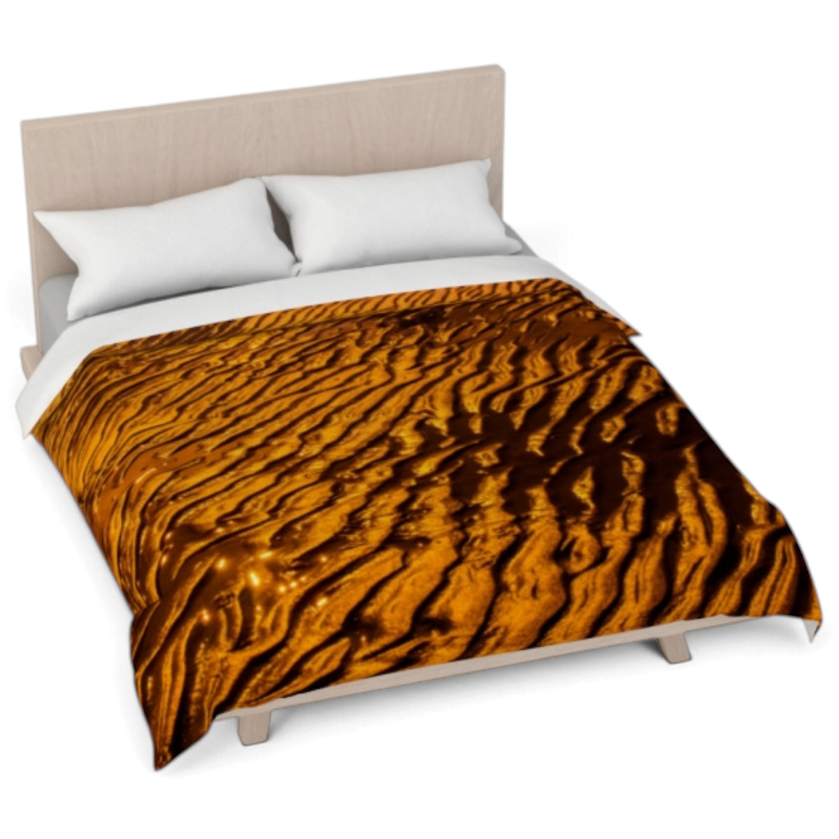 Golden Sand | Vancouver Island Cotton Duvet Cover