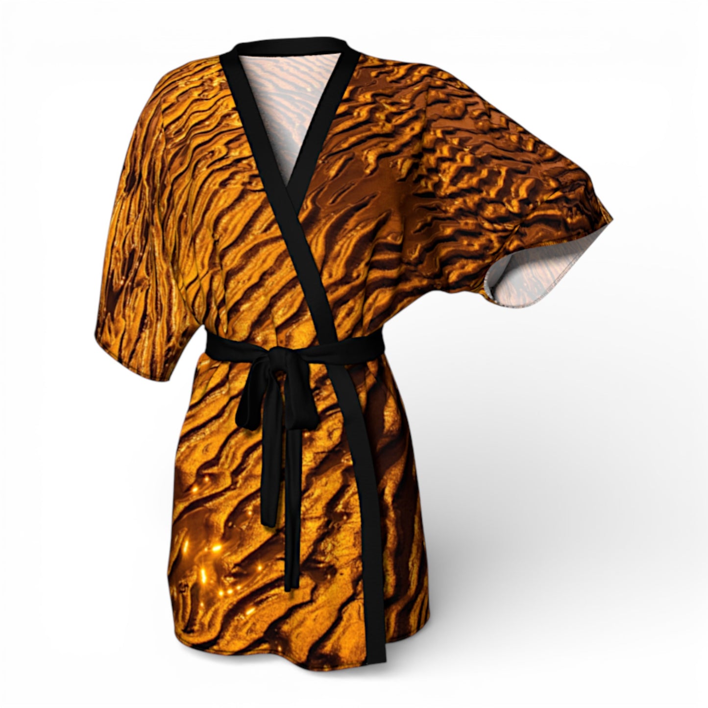 Golden Sand Kimono Robe