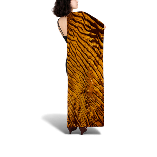 Golden Sand Long Scarf