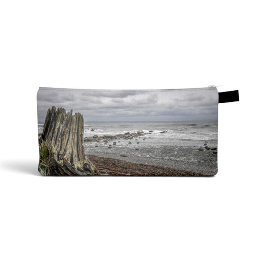 Gray Day Qualicum Beach Versatile Storage Pencil Case
