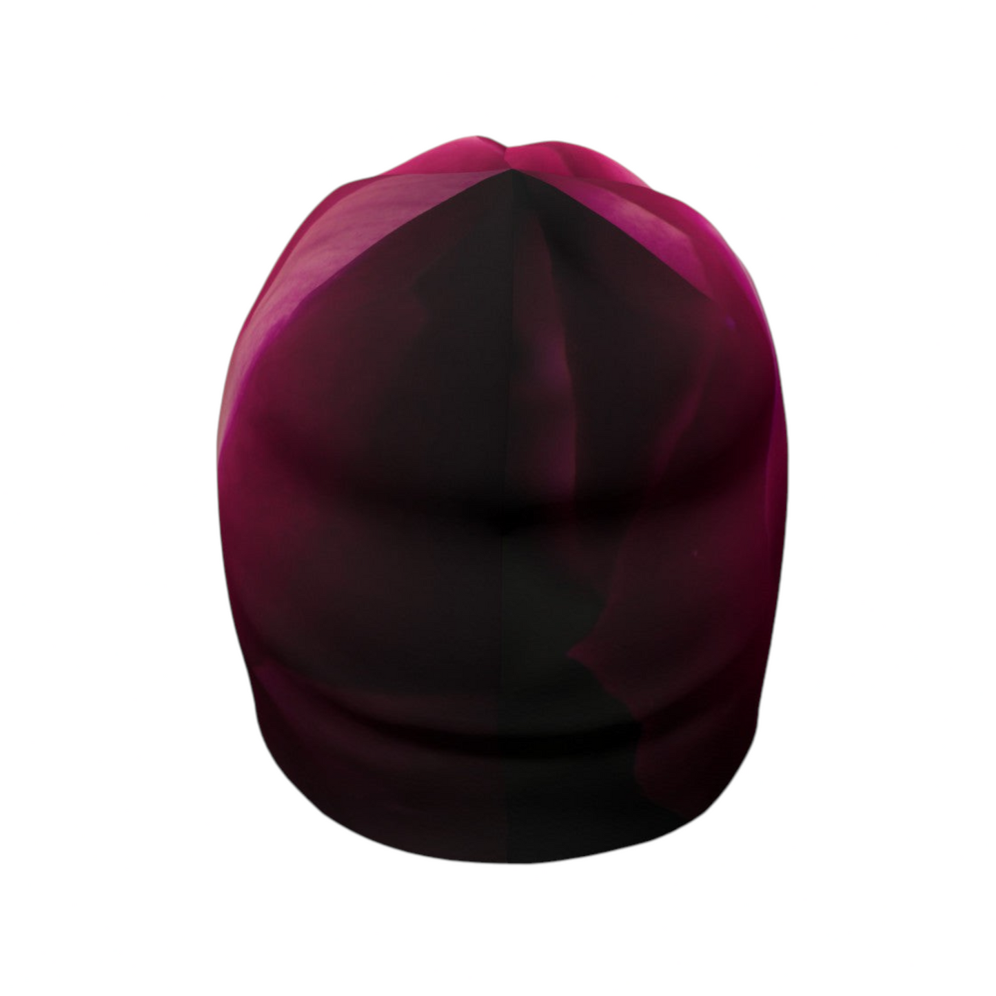 Back side Illuminated Rose Artwork Beanie by Roxy Hurtubise