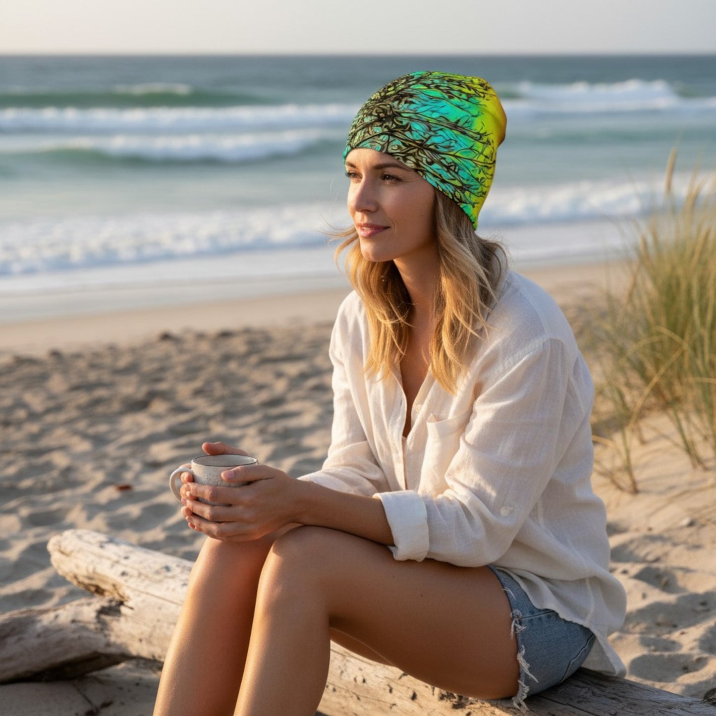 Island Tree of Life Beanie