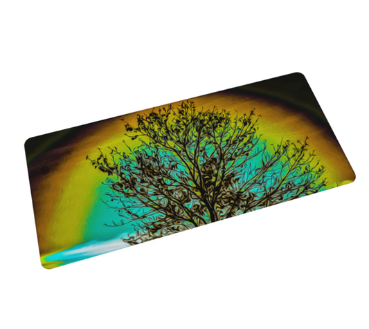 Island Tree of Life Large Desk Mat