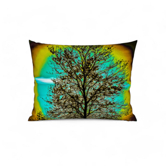 Island Tree of Life 26"x20" Throw Pillow Cover