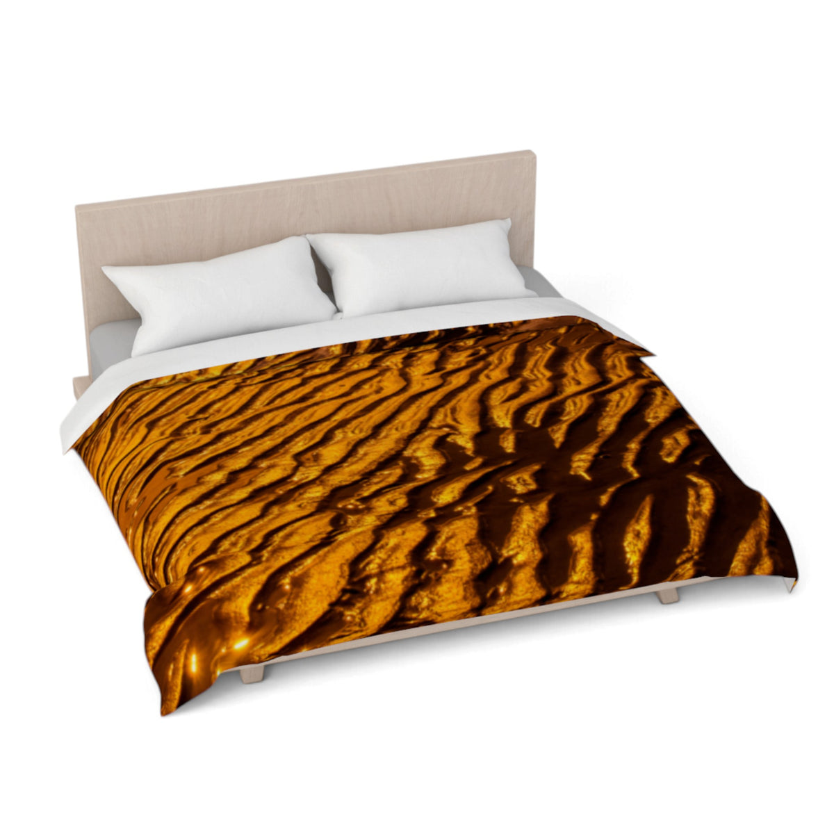 Golden Sand | Vancouver Island Cotton Duvet Cover