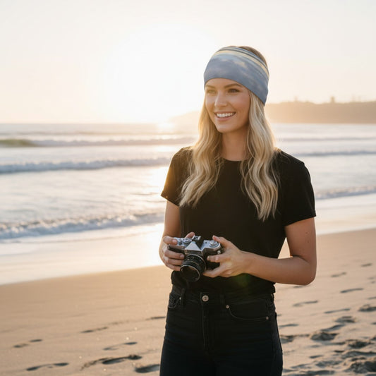 Light Language Parksville Beach Headband Neck Gaiter