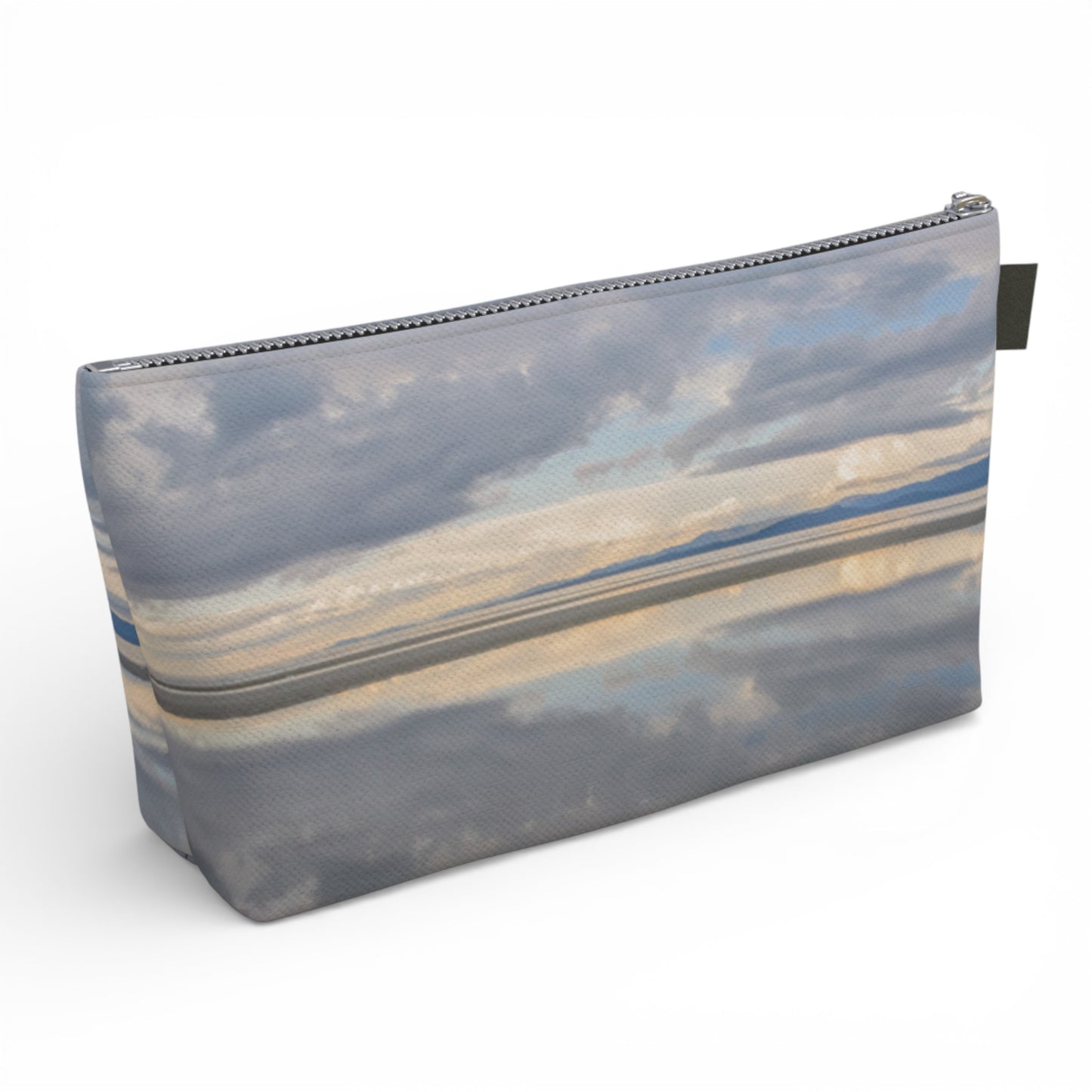 Light Language Parksville Beach Makeup Travel Bag: Enchanting Morning Coastal Landscape Cosmetic Case