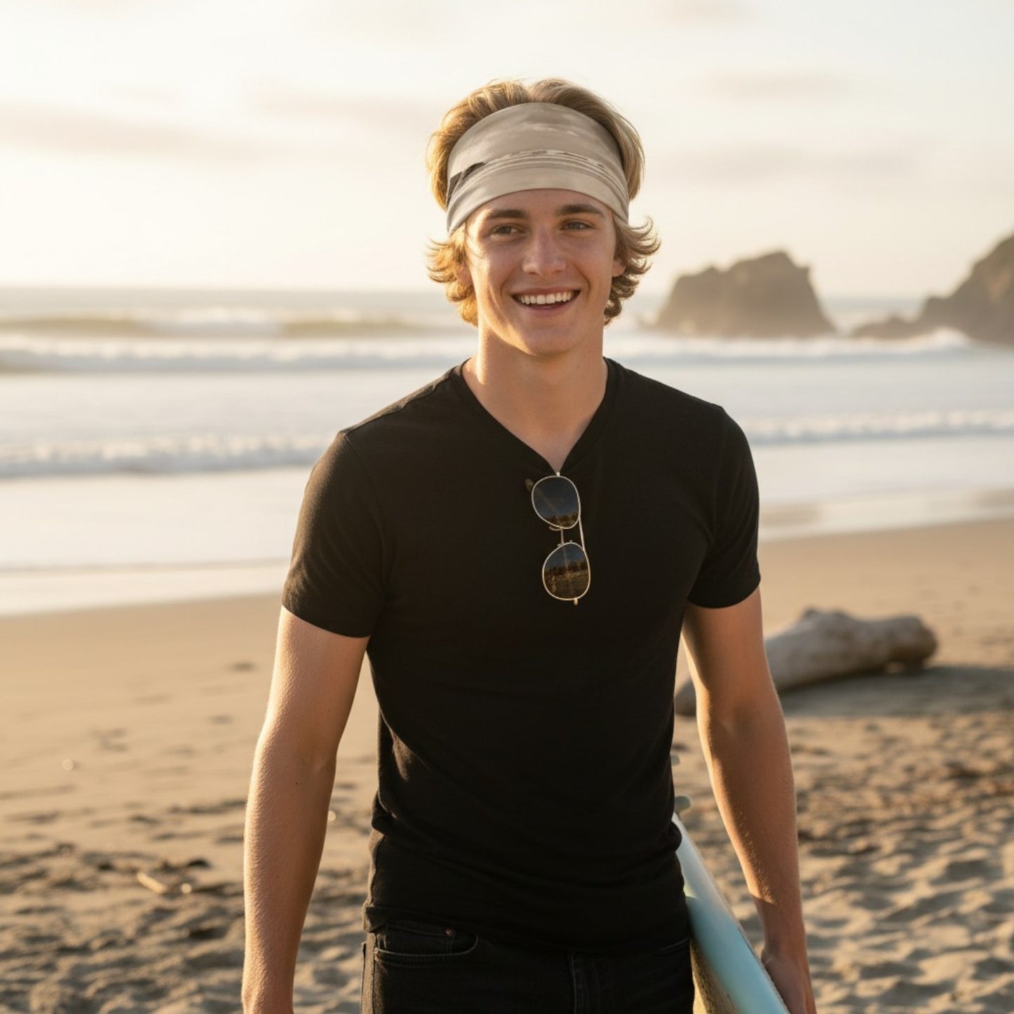 Long Beach Tofino Headband Neck Gaiter
