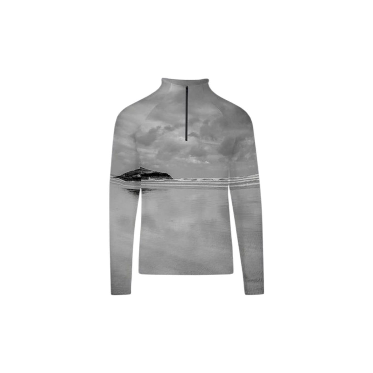 Long Beach Tofino Men's Active Half Zip Long Sleeve Top
