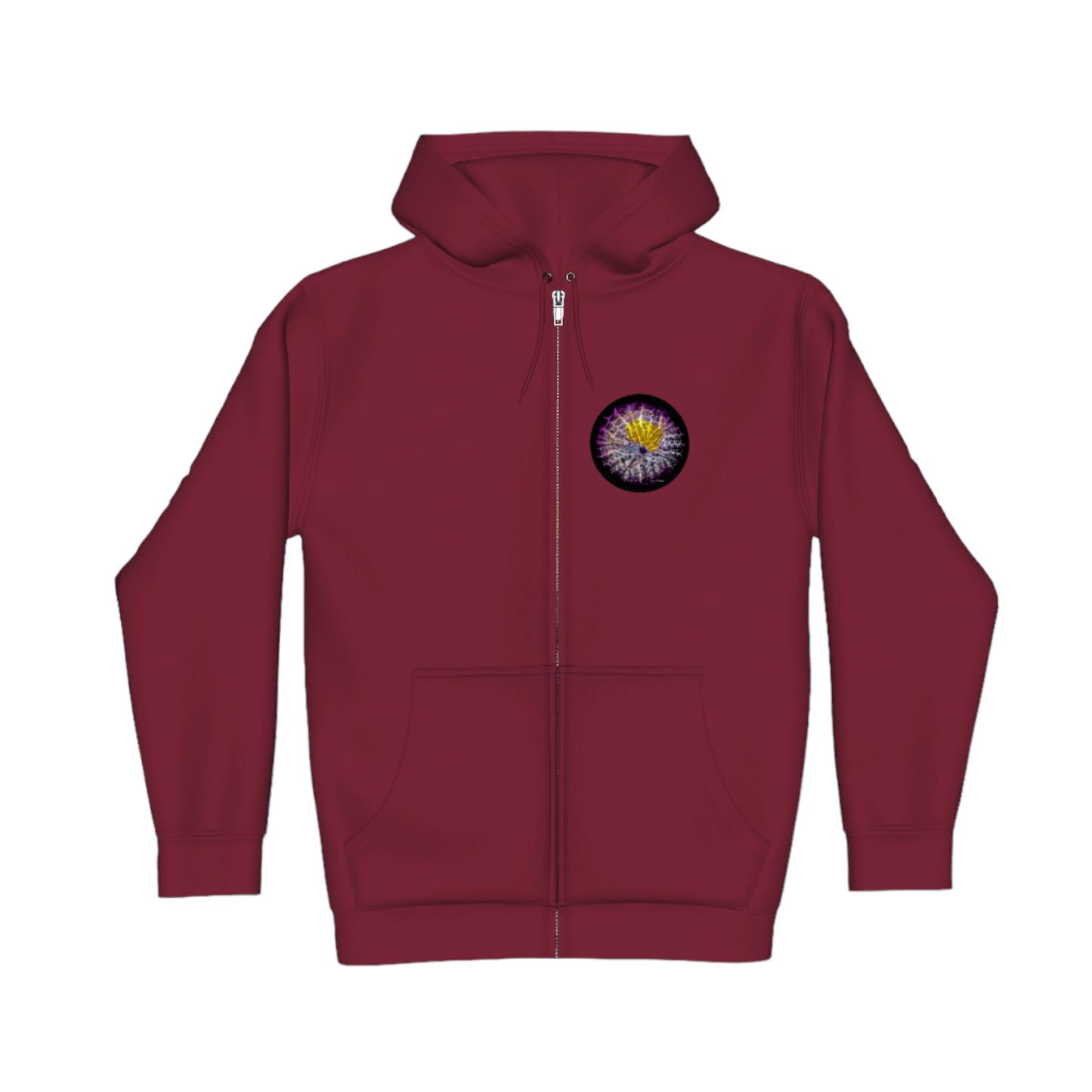 Spotlight Sand Dollar Premium Zipper Hoodie front