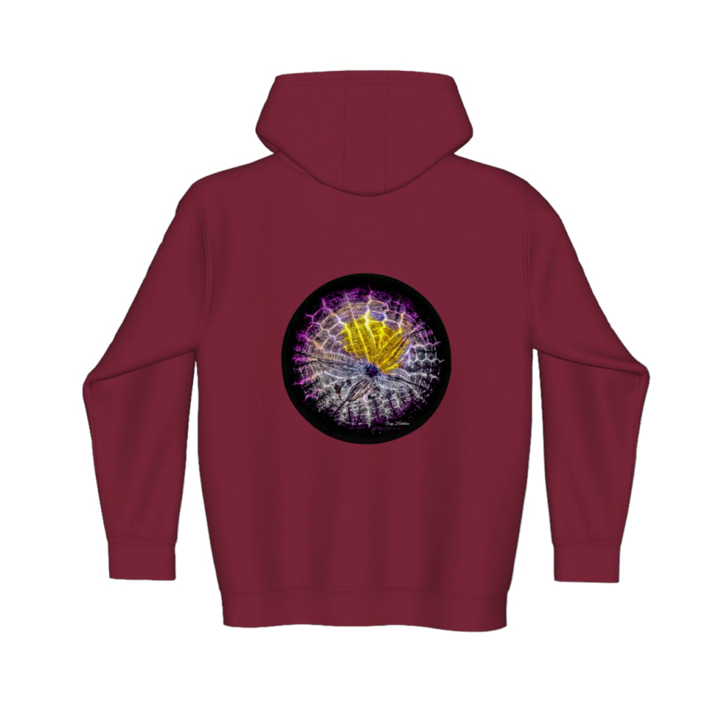 Spotlight Sand Dollar Premium Zipper Hoodie back