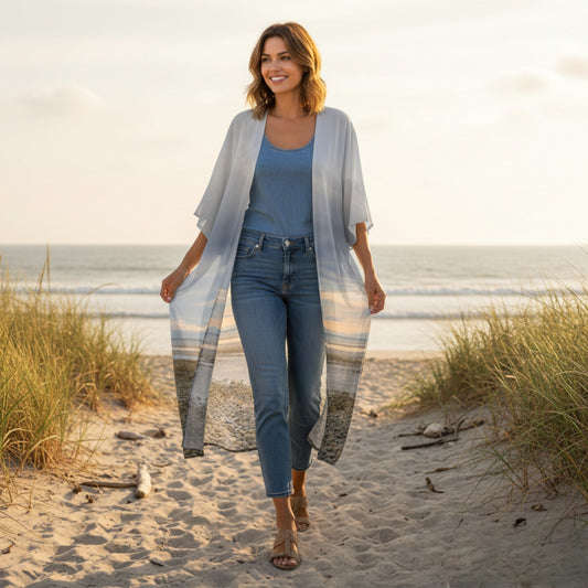 Miracle Beach Long Sleeve Kimono