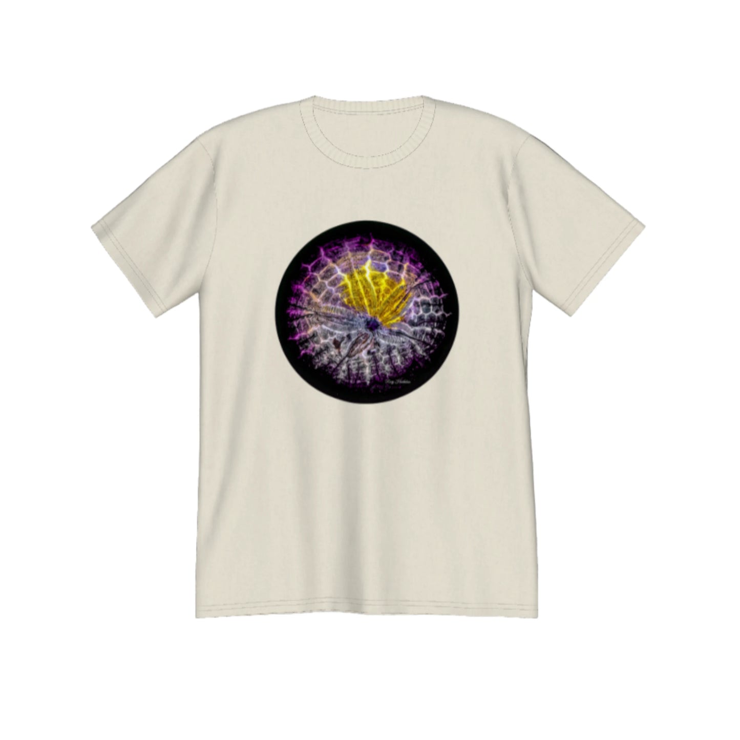 Sand Dollar Premium Unisex t-shirt .  the image is of a sand dollar.