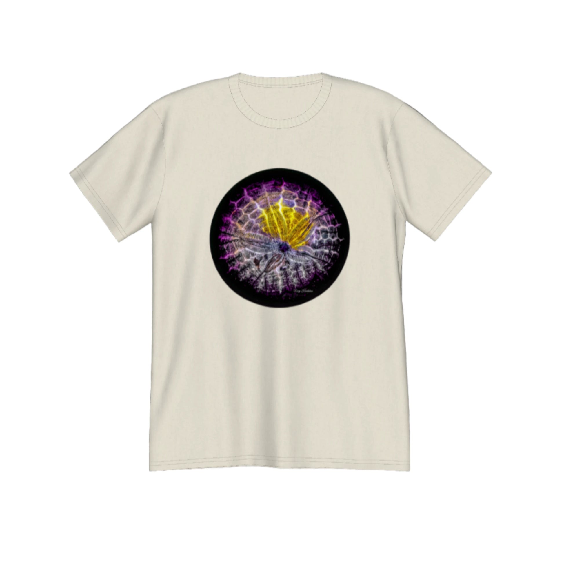Sand Dollar Premium Unisex t-shirt .  the image is of a sand dollar.