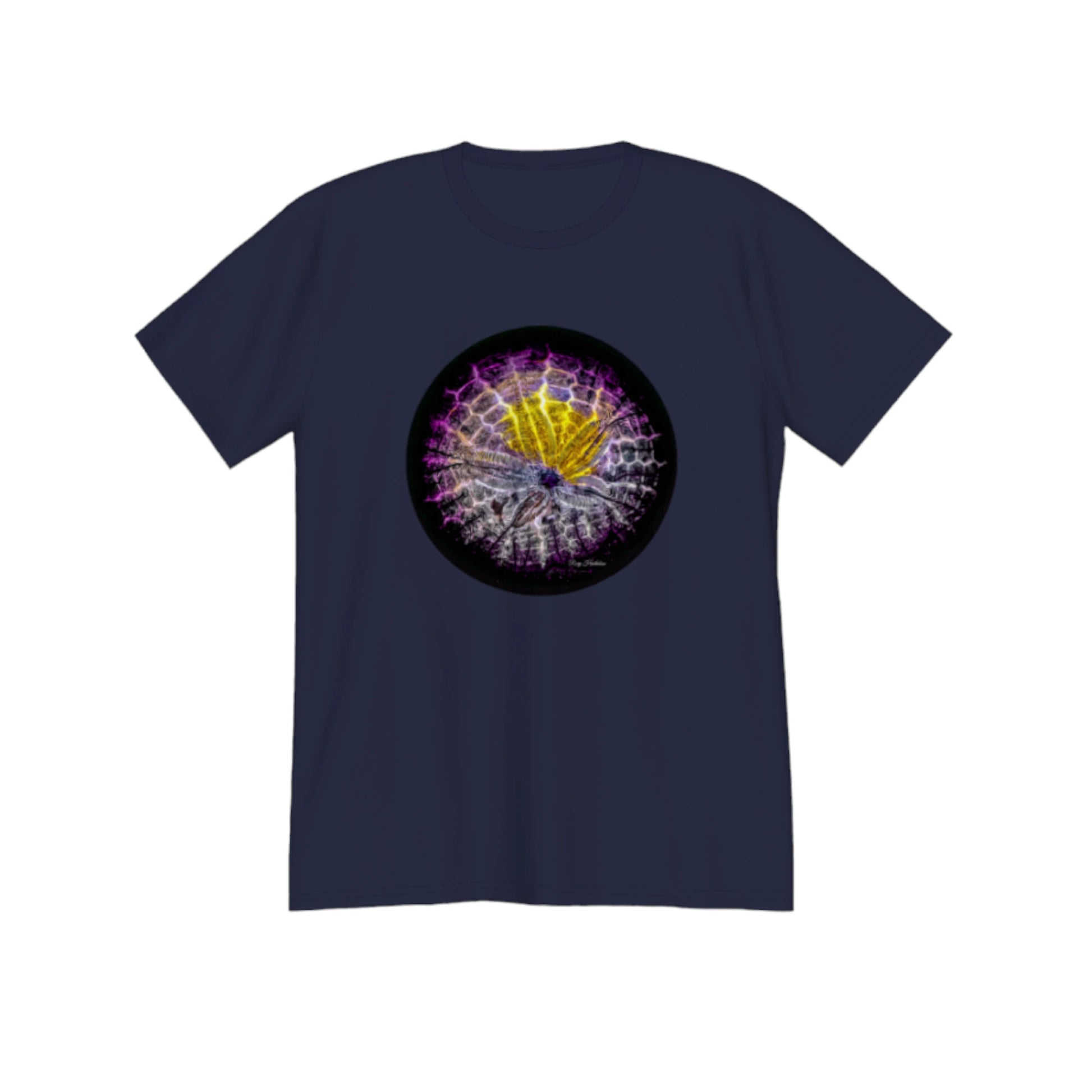 Sand Dollar Premium Unisex t-shirt .  the image is of a sand dollar.