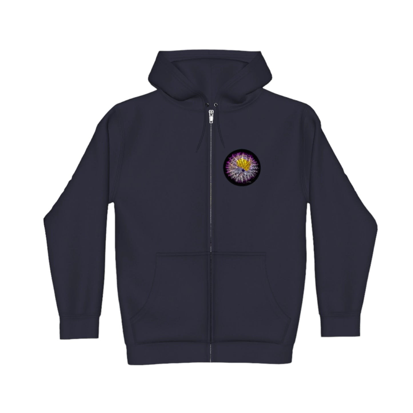 Spotlight Sand Dollar Premium Zipper Hoodie front