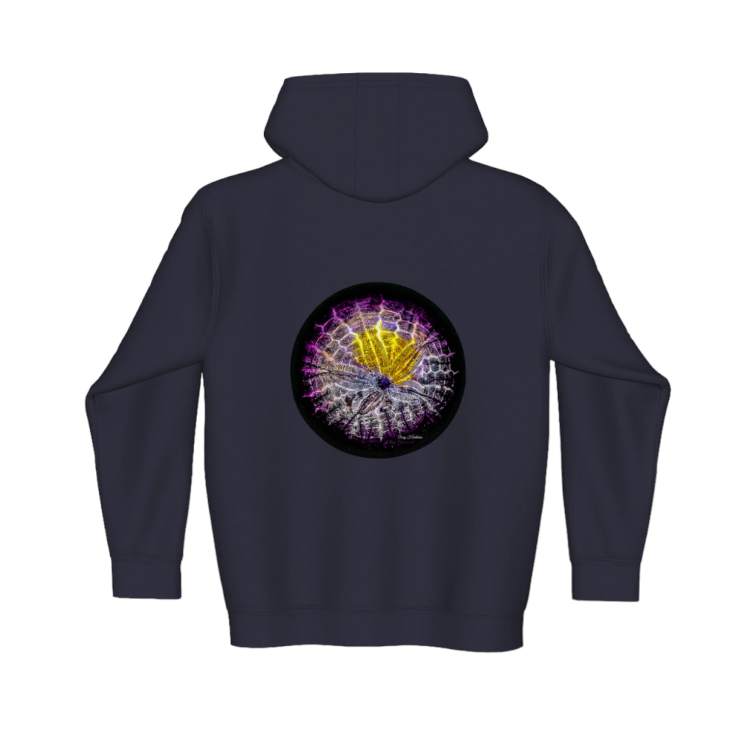 Spotlight Sand Dollar Premium Zipper Hoodie back