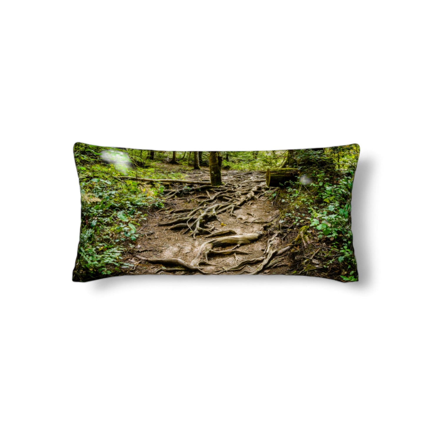 Nymph Falls Trail 24"x12" Throw Pillow Cover