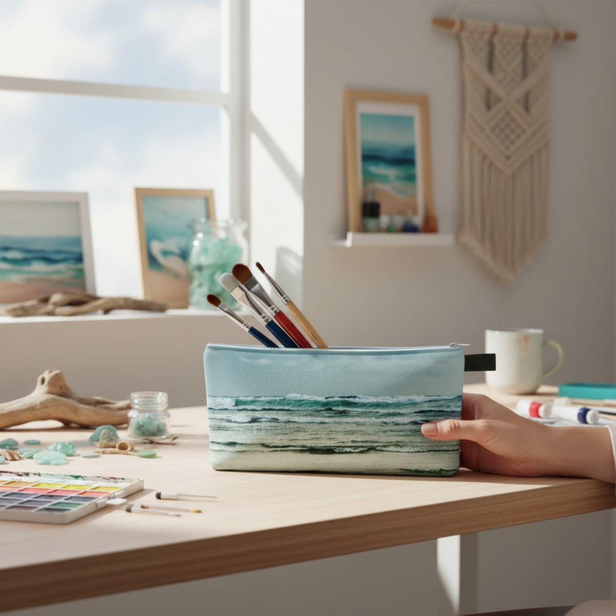 Ocean Calling West Coast Tofino Versatile Storage Pencil Case