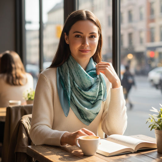 Ocean Calling Long Beach Tofino Square Scarf