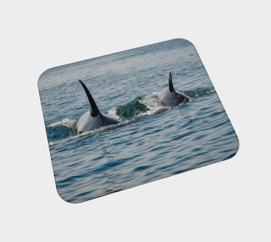 Orca By My Side Desk Mat Mousepad