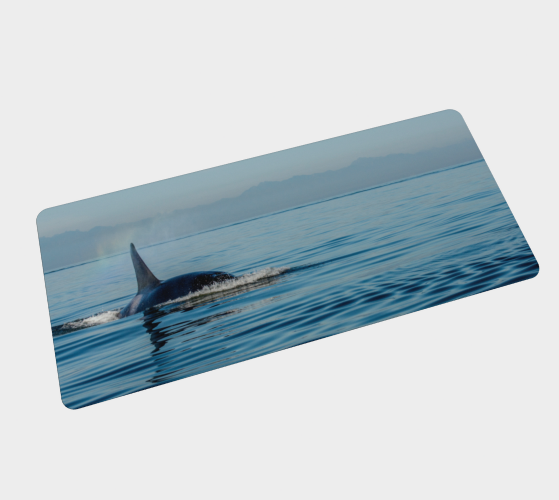 Orca Spray Large Desk Mat