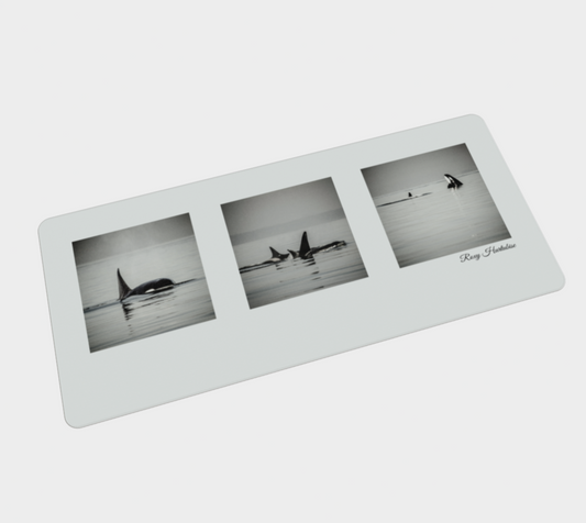 Orca Triptych Large Desk Mat