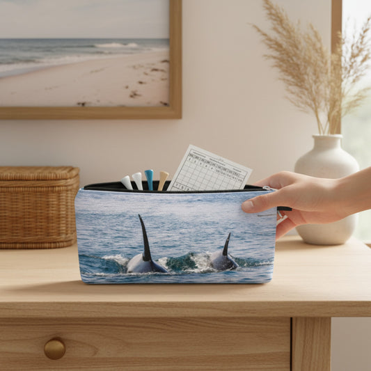 Orca By My Side Versatile Storage Pencil Case