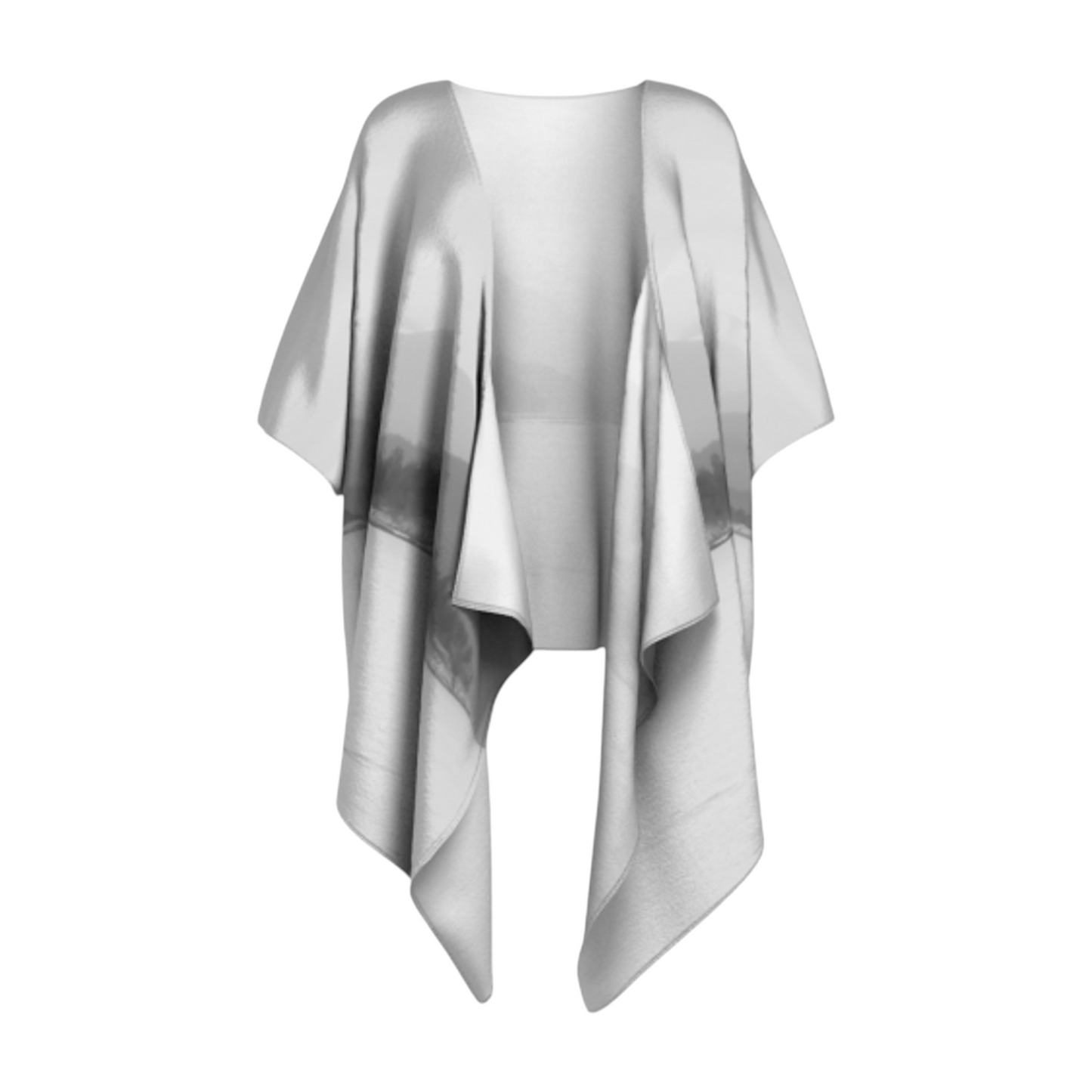 Pacific Mist Quadra Island Draped Kimono
