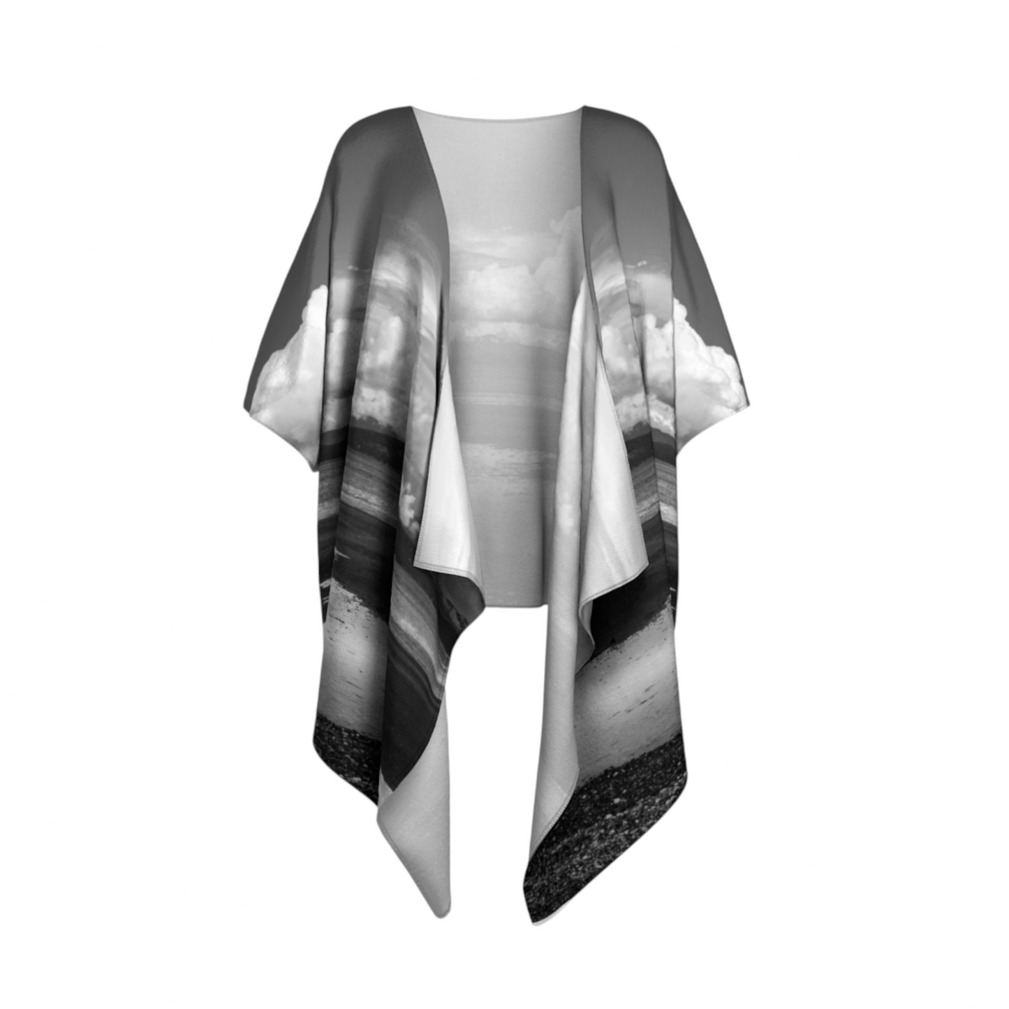 Parksville Beach Draped Kimono