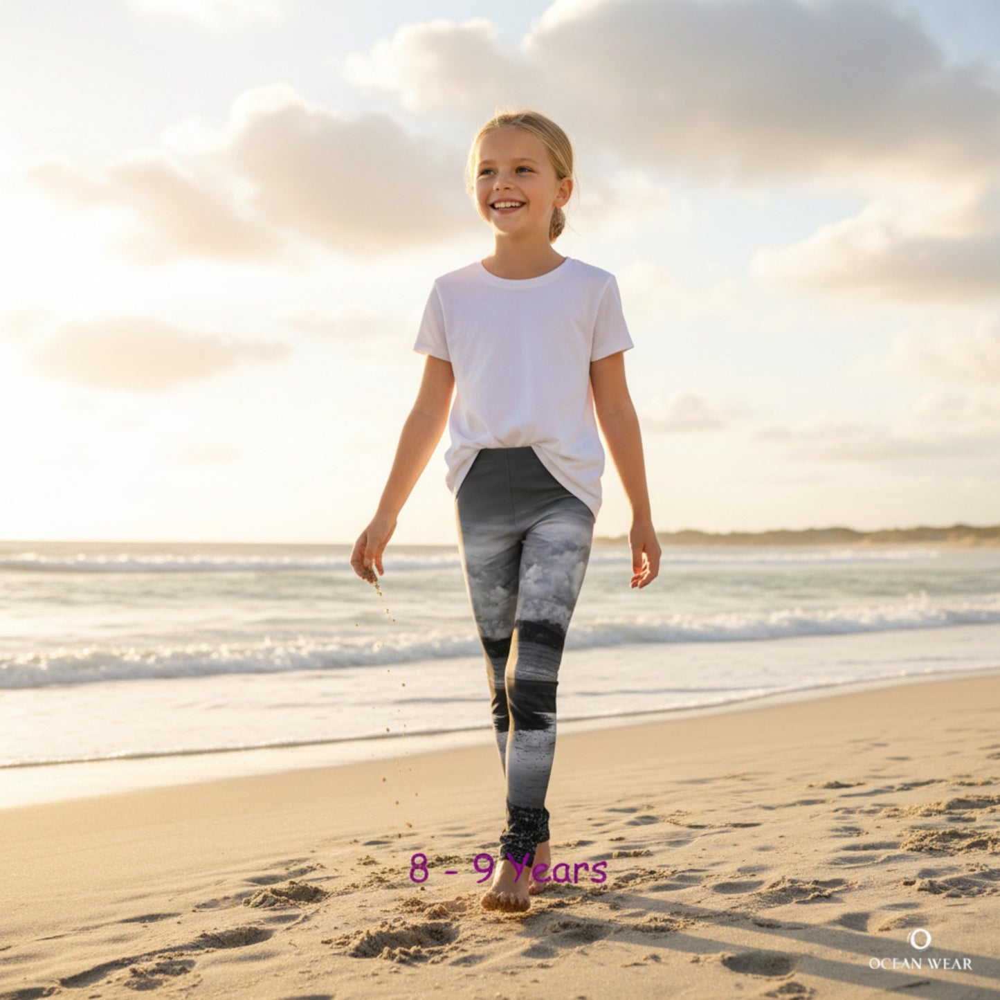Parksville Beach Coastal Everyday Youth Leggings