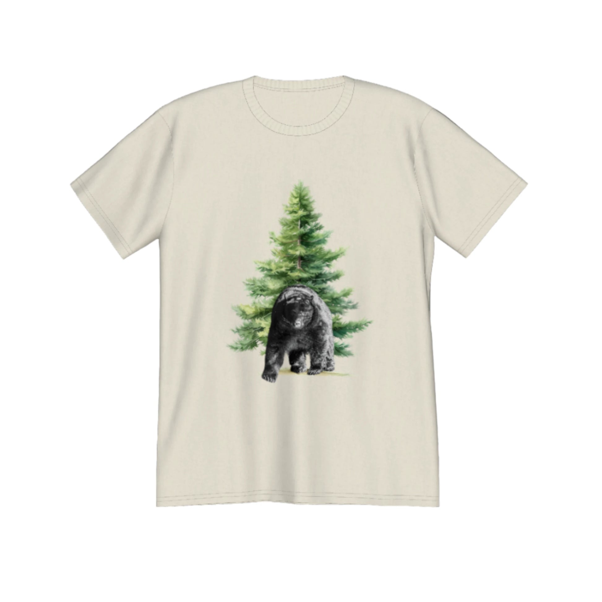 Observant Bear Premium Unisex t-shirt.  by van isle goddess dot coom