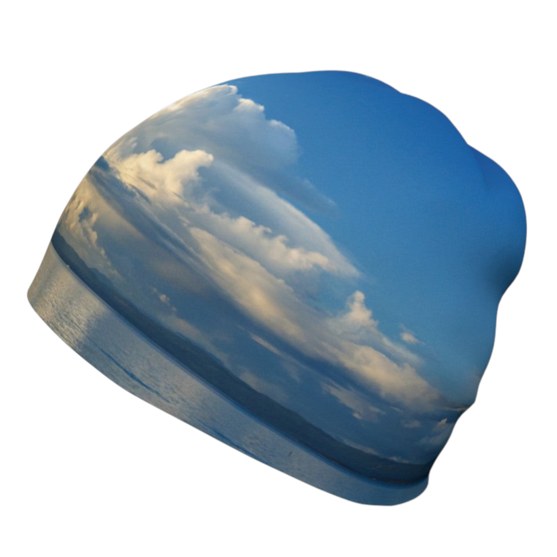 Left side Qualicum Beach Photography Beanie by Roxy Hurtubise