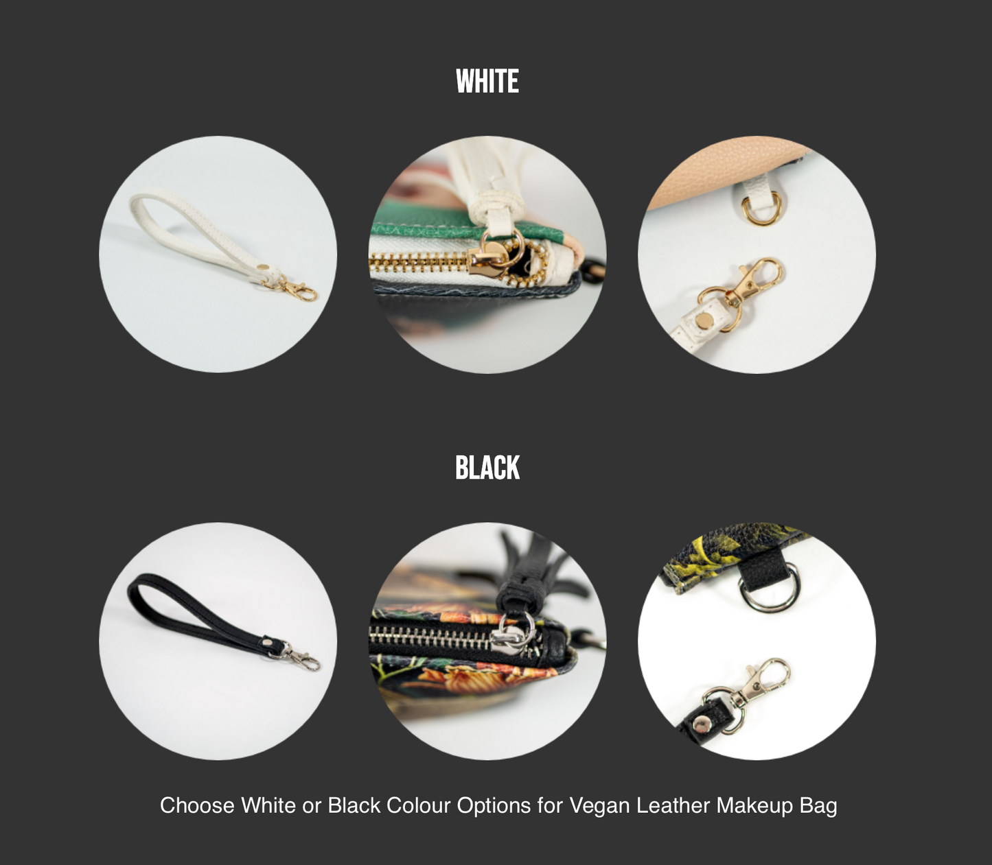 Orca Spy Hop Vegan Leather Makeup Bag