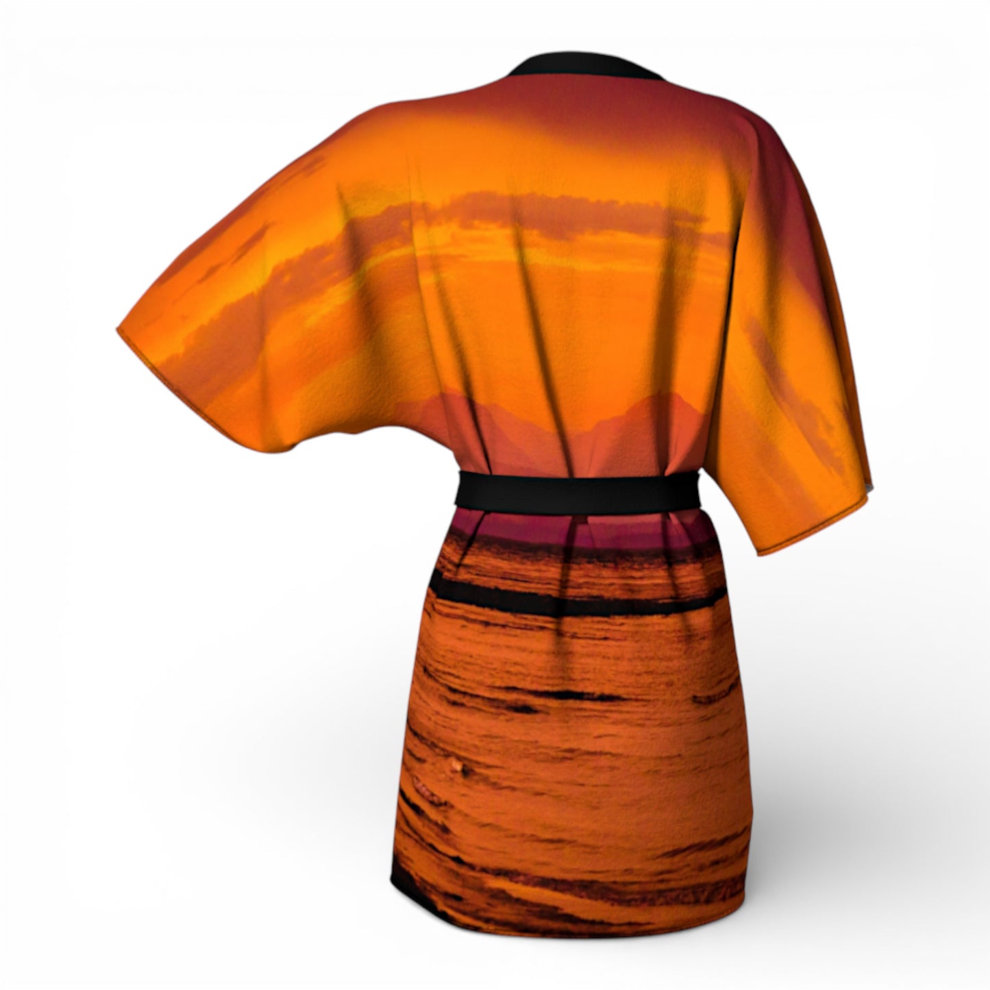 Saratoga Beach Sunset Vancouver Island Kimono Robe