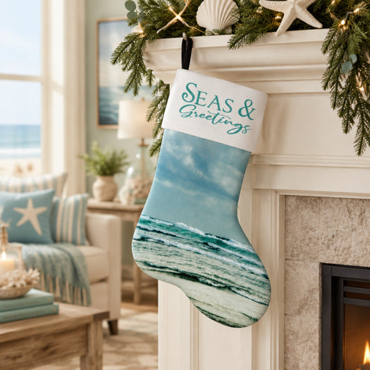 Seas & Greetings Holiday Stocking