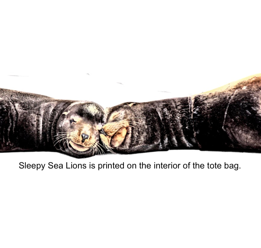 Light Language Parksville Beach Neoprene Day Tote: Enchanting Coastal Landscape Print Bag