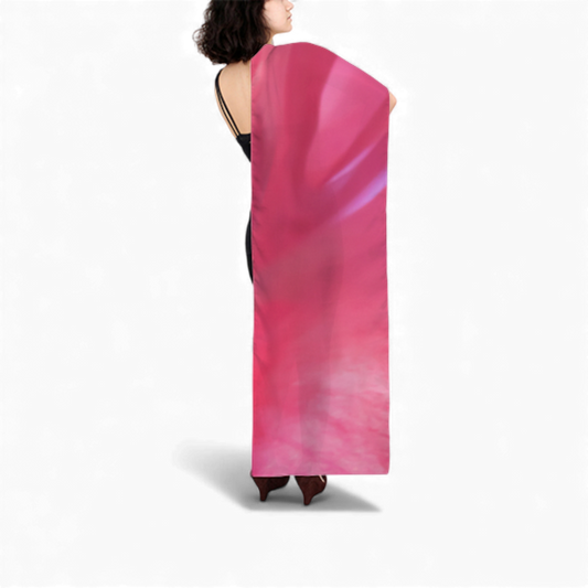 Soft Rose Long Scarf
